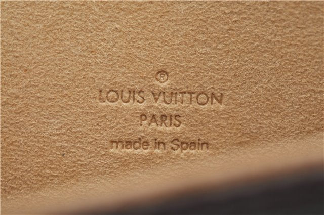 Authentic Louis Vuitton Monogram Pochette Twin PM Shoulder Bag M51854 LV J2691