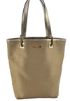 Authentic GUCCI Shoulder Tote Bag Canvas Leather 0021099 Gold J2695
