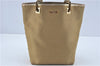 Authentic GUCCI Shoulder Tote Bag Canvas Leather 0021099 Gold J2695