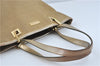 Authentic GUCCI Shoulder Tote Bag Canvas Leather 0021099 Gold J2695