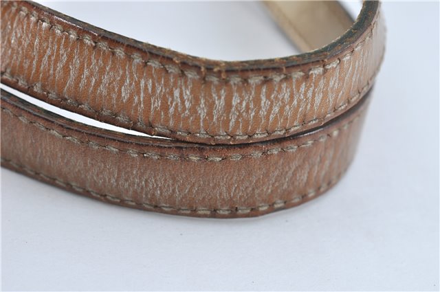 Authentic GUCCI Shoulder Tote Bag Canvas Leather 0021099 Gold J2695