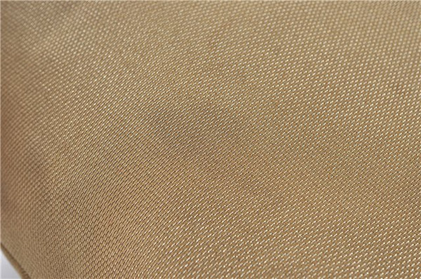 Authentic GUCCI Shoulder Tote Bag Canvas Leather 0021099 Gold J2695