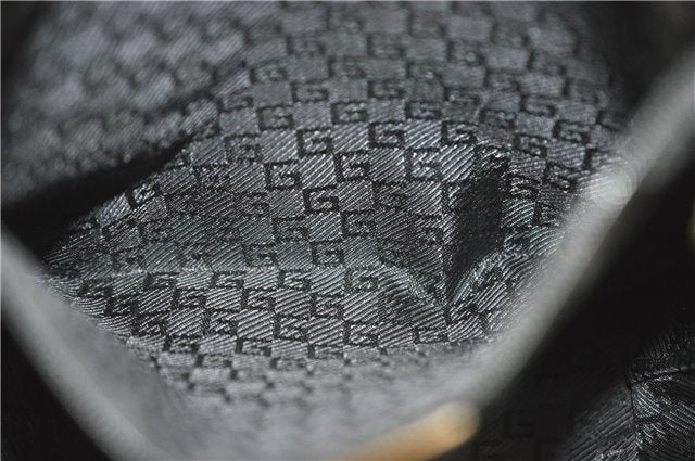 Authentic GUCCI Shoulder Tote Bag Canvas Leather 0021099 Gold J2695