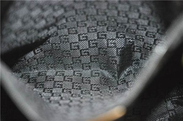 Authentic GUCCI Shoulder Tote Bag Canvas Leather 0021099 Gold J2695