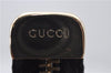 Authentic GUCCI Hand Bag Pouch Purse GG Canvas Leather 212122 Black J2787