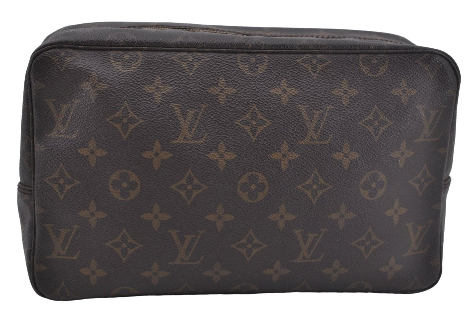 Authentic Louis Vuitton Monogram Trousse Toilette 28 Clutch Bag M47522 LV J2792