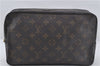 Authentic Louis Vuitton Monogram Trousse Toilette 28 Clutch Bag M47522 LV J2792