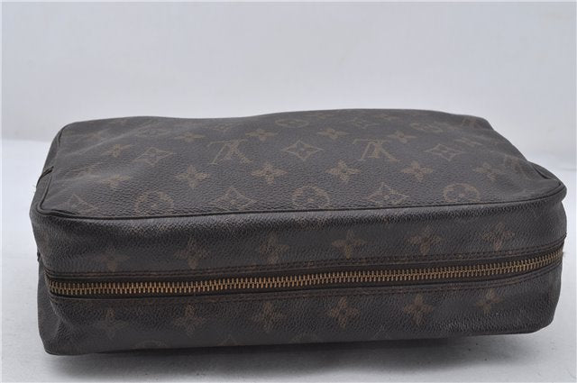 Authentic Louis Vuitton Monogram Trousse Toilette 28 Clutch Bag M47522 LV J2792