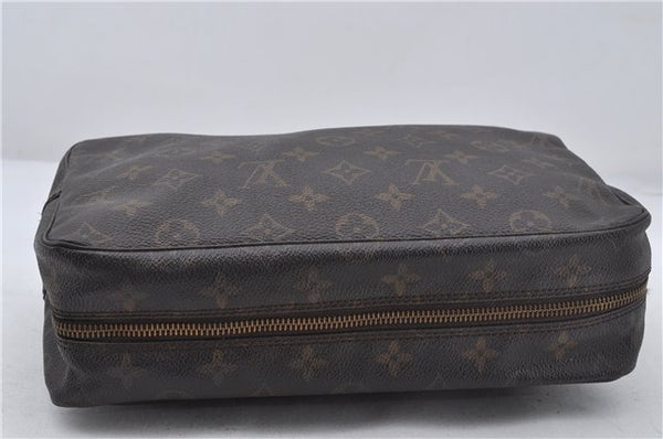Authentic Louis Vuitton Monogram Trousse Toilette 28 Clutch Bag M47522 LV J2792