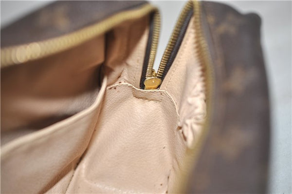 Authentic Louis Vuitton Monogram Trousse Toilette 28 Clutch Bag M47522 LV J2792