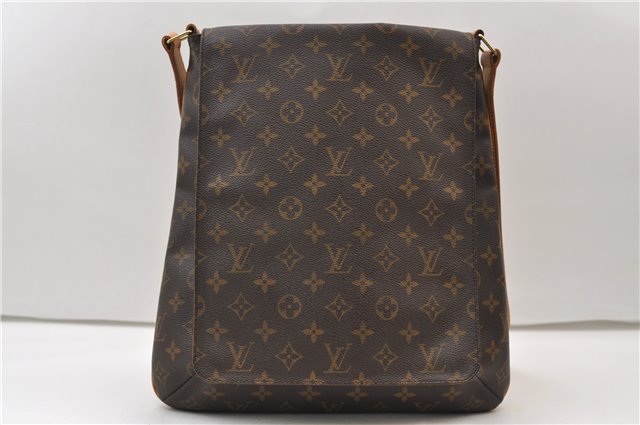 Authentic Louis Vuitton Monogram Musette Shoulder Cross Body Bag M51256 LV J2797