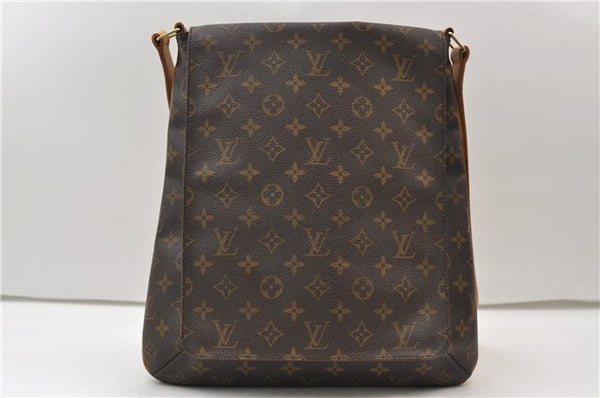 Authentic Louis Vuitton Monogram Musette Shoulder Cross Body Bag M51256 LV J2797