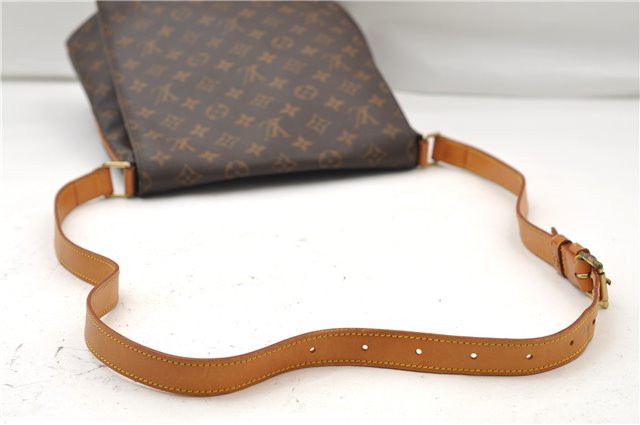 Authentic Louis Vuitton Monogram Musette Shoulder Cross Body Bag M51256 LV J2797