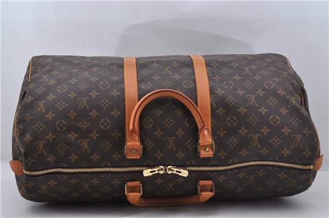 Authentic Louis Vuitton Monogram Keepall 55 Travel Boston Bag M41424 LV J2802