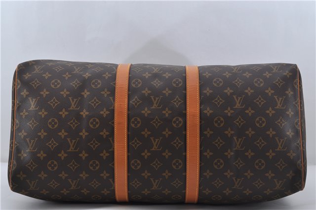 Authentic Louis Vuitton Monogram Keepall 55 Travel Boston Bag M41424 LV J2802