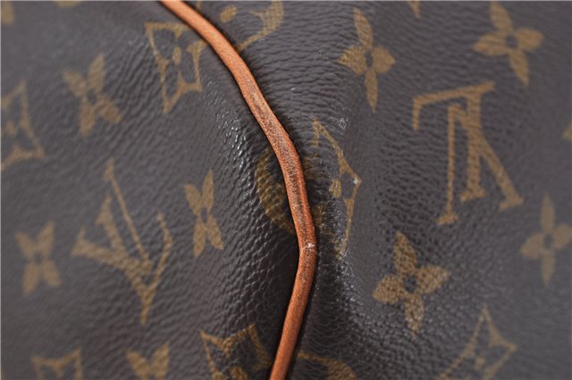 Authentic Louis Vuitton Monogram Keepall 55 Travel Boston Bag M41424 LV J2802