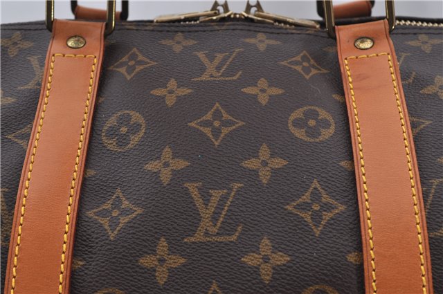 Authentic Louis Vuitton Monogram Keepall 55 Travel Boston Bag M41424 LV J2802