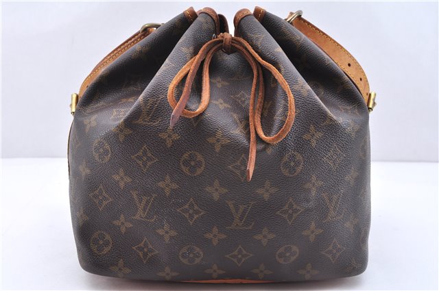 Authentic Louis Vuitton Monogram Petit Noe Shoulder Bag M42226 LV J2811