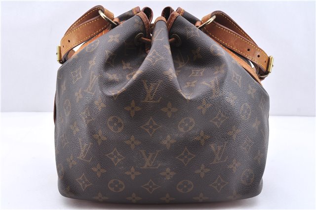 Authentic Louis Vuitton Monogram Petit Noe Shoulder Bag M42226 LV J2811