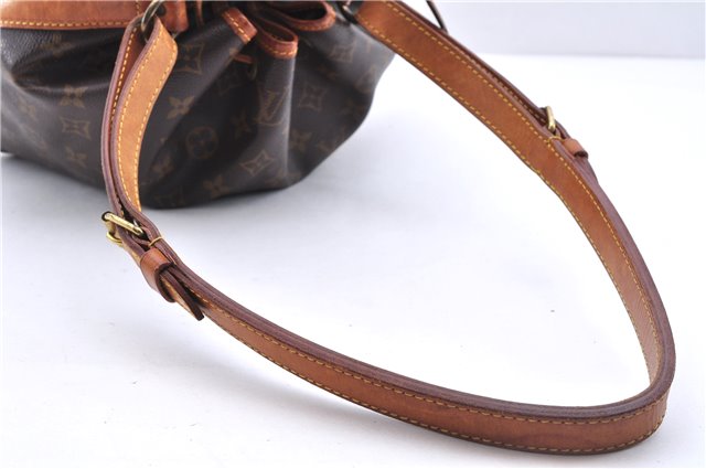 Authentic Louis Vuitton Monogram Petit Noe Shoulder Bag M42226 LV J2811