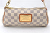 Authentic Louis Vuitton Damier Azur Eva Accessories Hand Pouch N55214 LV J2816