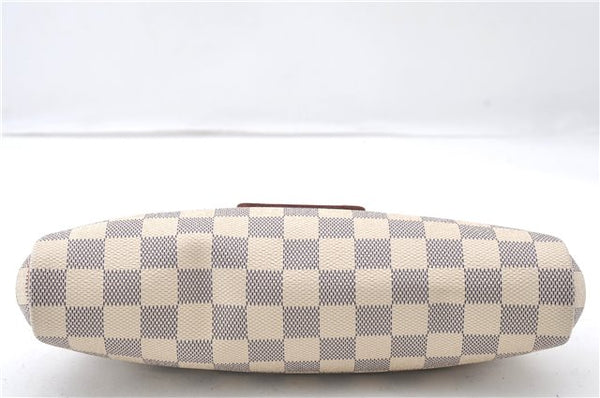 Authentic Louis Vuitton Damier Azur Eva Accessories Hand Pouch N55214 LV J2816