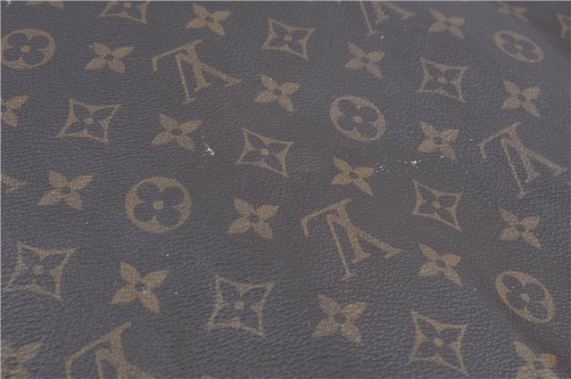 Authentic Louis Vuitton Monogram Sac Plat Hand Tote Bag M51140 LV Junk J2824