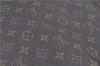 Authentic Louis Vuitton Monogram Sac Plat Hand Tote Bag M51140 LV Junk J2824