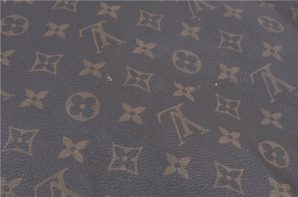 Authentic Louis Vuitton Monogram Sac Plat Hand Tote Bag M51140 LV Junk J2824