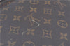 Authentic Louis Vuitton Monogram Sac Plat Hand Tote Bag M51140 LV Junk J2824