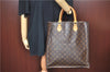 Authentic Louis Vuitton Monogram Sac Plat Hand Tote Bag M51140 LV Junk J2824