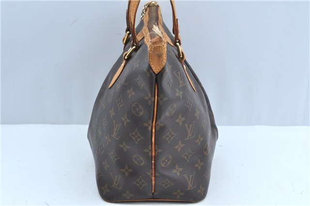 Authentic Louis Vuitton Monogram Palermo PM Shoulder Tote Bag M40145 LV J2830