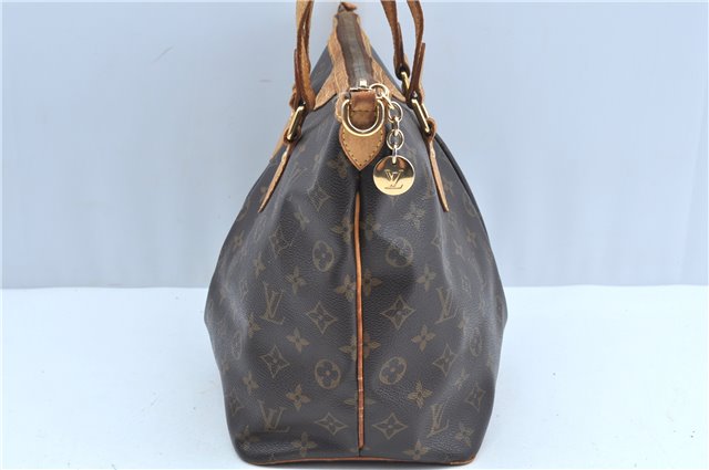 Authentic Louis Vuitton Monogram Palermo PM Shoulder Tote Bag M40145 LV J2830