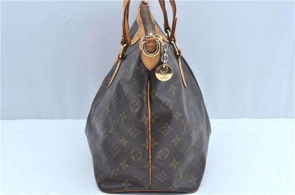 Authentic Louis Vuitton Monogram Palermo PM Shoulder Tote Bag M40145 LV J2830