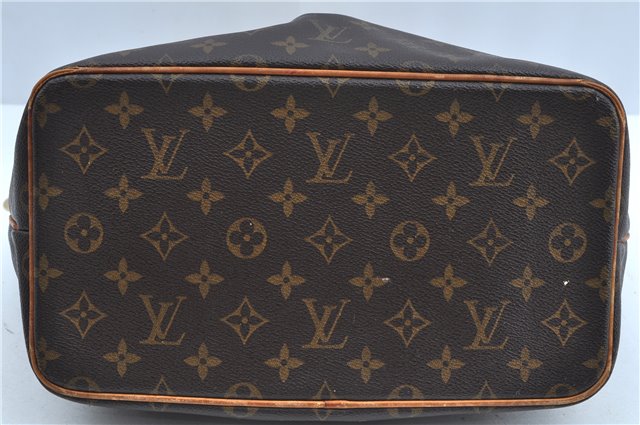 Authentic Louis Vuitton Monogram Palermo PM Shoulder Tote Bag M40145 LV J2830