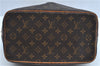 Authentic Louis Vuitton Monogram Palermo PM Shoulder Tote Bag M40145 LV J2830