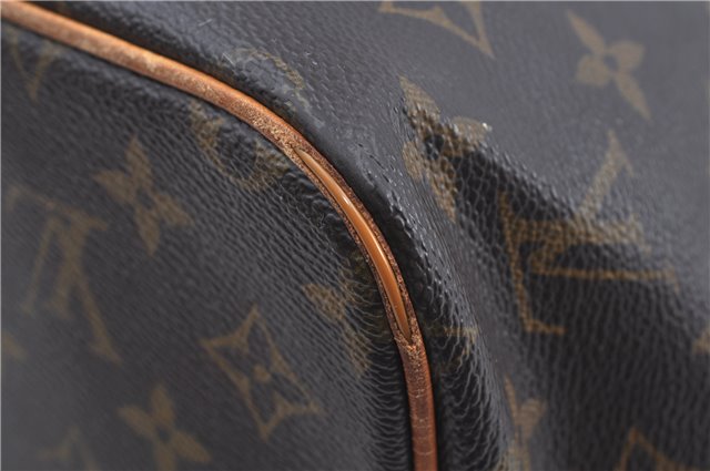 Authentic Louis Vuitton Monogram Palermo PM Shoulder Tote Bag M40145 LV J2830