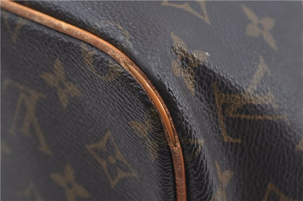 Authentic Louis Vuitton Monogram Palermo PM Shoulder Tote Bag M40145 LV J2830