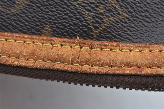 Authentic Louis Vuitton Monogram Palermo PM Shoulder Tote Bag M40145 LV J2830