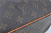 Authentic Louis Vuitton Monogram Palermo PM Shoulder Tote Bag M40145 LV J2830