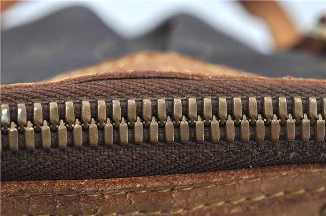 Authentic Louis Vuitton Monogram Palermo PM Shoulder Tote Bag M40145 LV J2830