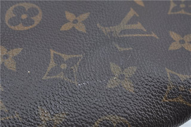 Authentic Louis Vuitton Monogram Palermo PM Shoulder Tote Bag M40145 LV J2830