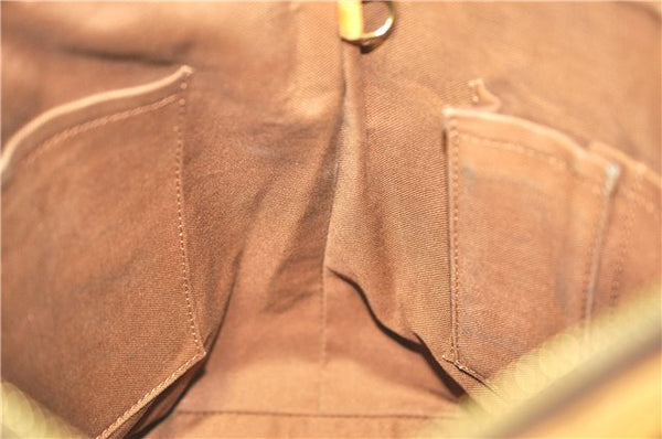 Authentic Louis Vuitton Monogram Palermo PM Shoulder Tote Bag M40145 LV J2830