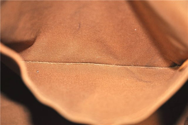 Authentic Louis Vuitton Monogram Palermo PM Shoulder Tote Bag M40145 LV J2830