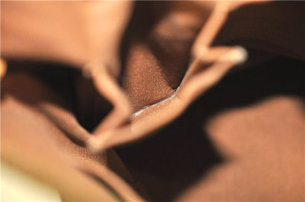 Authentic Louis Vuitton Monogram Palermo PM Shoulder Tote Bag M40145 LV J2830