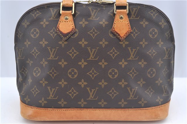 Authentic Louis Vuitton Monogram Alma Hand Bag Purse M51130 LV J2848