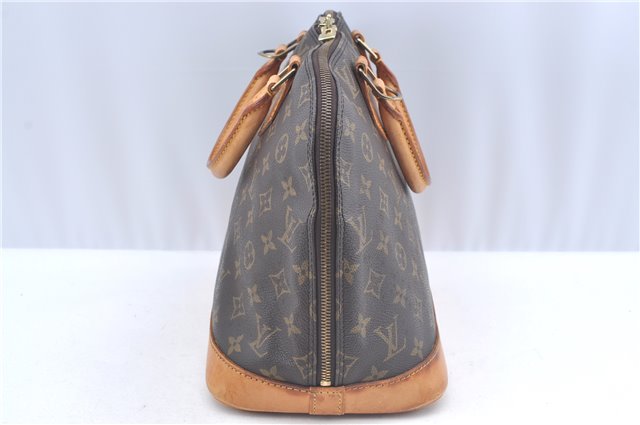 Authentic Louis Vuitton Monogram Alma Hand Bag Purse M51130 LV J2848