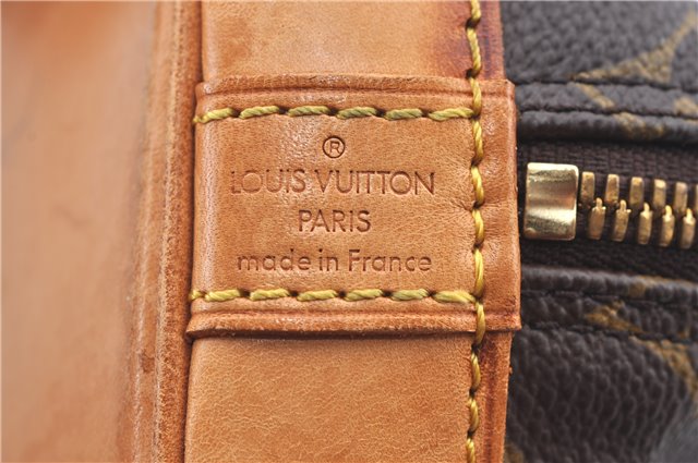 Authentic Louis Vuitton Monogram Alma Hand Bag Purse M51130 LV J2848