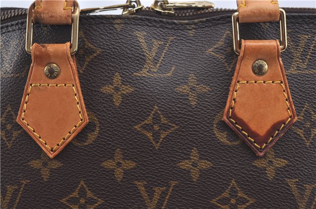 Authentic Louis Vuitton Monogram Alma Hand Bag Purse M51130 LV J2848
