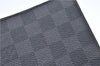 Authentic Louis Vuitton Damier Graphite Agenda MM Notebook Cover R20242 LV J2857
